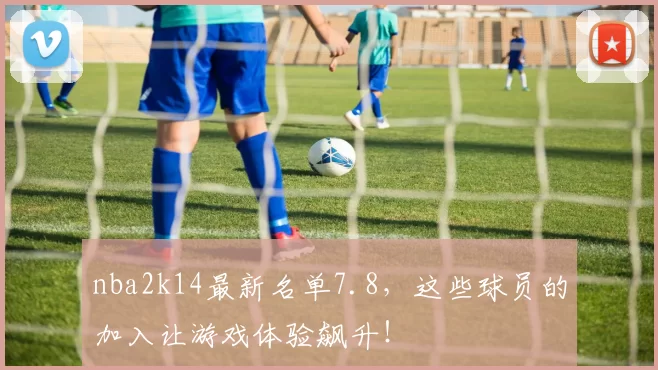 nba2k14最新名单7.8，这些球员的加入让游戏体验飙升！